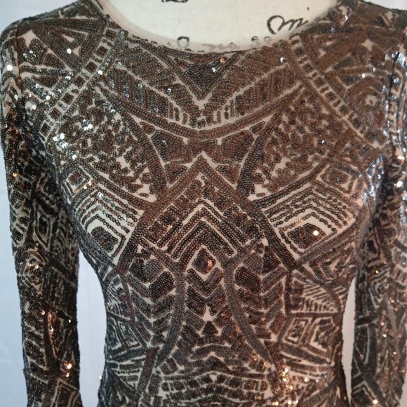 Besty Adam Long sleeve maxi dress - Picture 1 of 6